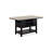 Dining Table Set, Rectangular Table with Wine Bottle Storage, Chairs and 1 Bench-912390794