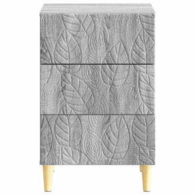 43cm W Composite Bedside Table