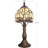 Small Tiffany Lamp Mini Accent Table Lamp Green Dragonfly Style Stained Glass Desk Memory Lamp Sympathy 6X14.6 Inch-225099