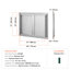 VEVOR 30'' 2 Outdoor Kitchen