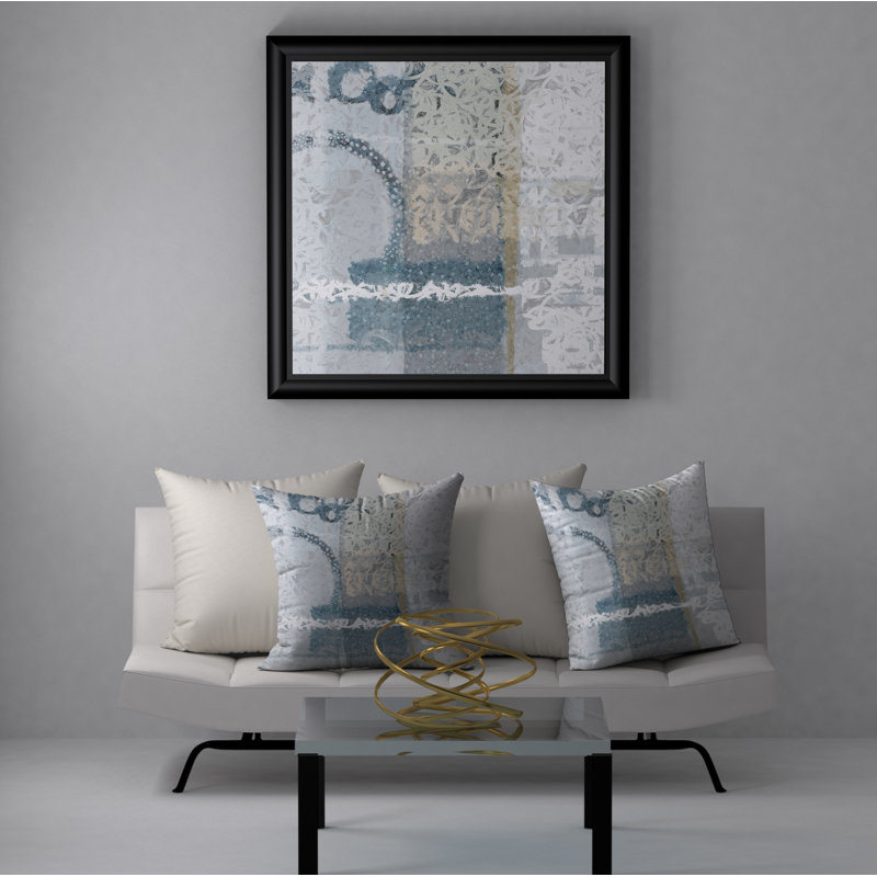 Housse de coussin décorative carrée à savoir-faire important, 24 po x 24 po