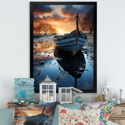 Allemagne, Allemagne, cieux hollandais, bateau sur toile