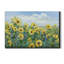 «Sunflower Fields Forever», reproduction sur toile tendue-893387774