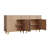  Wooden Storage Cabinet with Drawer & Doors – Versatile Sideboard Buffet, Ideal for Living Room, Dining Room, Entryway, Bedroom, Coffee Bar Organizer – Natural Wood