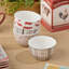Ensemble de 4 bols à crème rétro Vintage Farm 5,25 po x 3 po