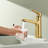Solid Brass Single-Handle Bathroom Faucet With Pop-Up Drain, Cupc Certified Ceramic Cartridge-123298080