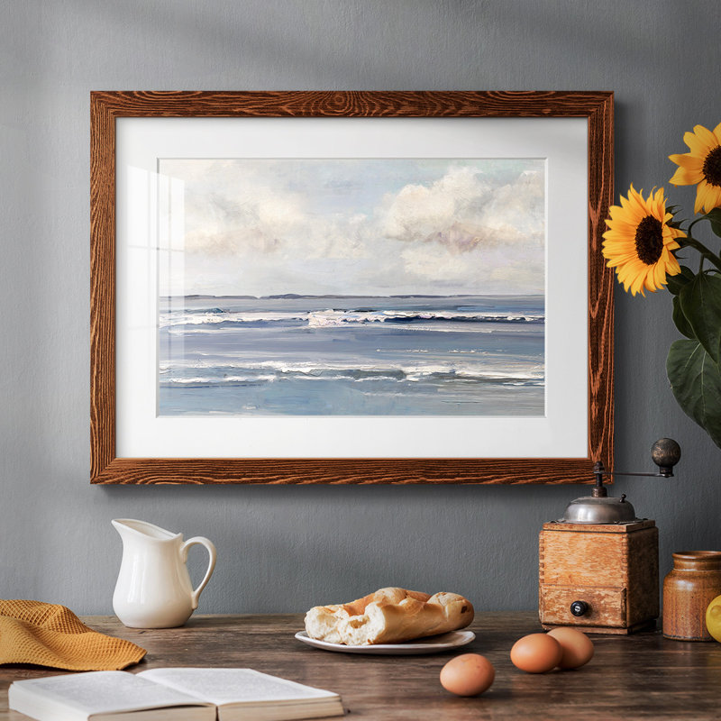 Serene Seascape - impression d'un seul cadre photo, Érable