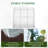 84" W x 84" D Lean-To Greenhouse