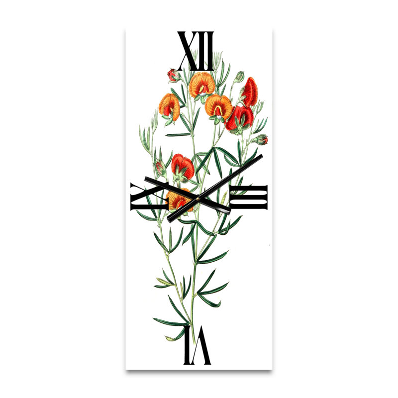 Horloge murale rétro American Flora, Petit