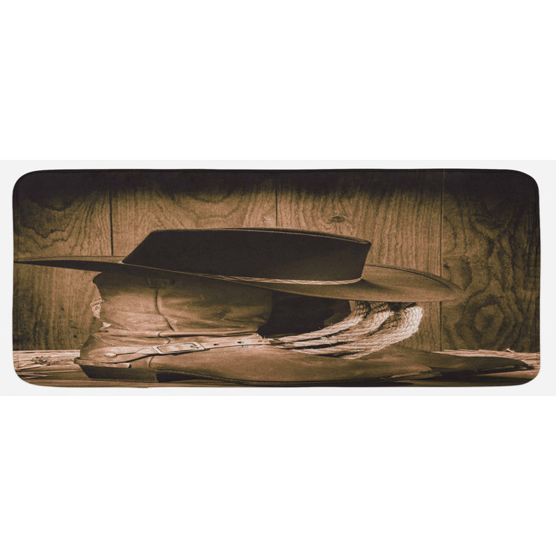 Tapis de cuisine western