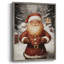 «Christmas Holiday Art», série 2-X, reproduction encadrée - bois massif XMAI81788-552064447