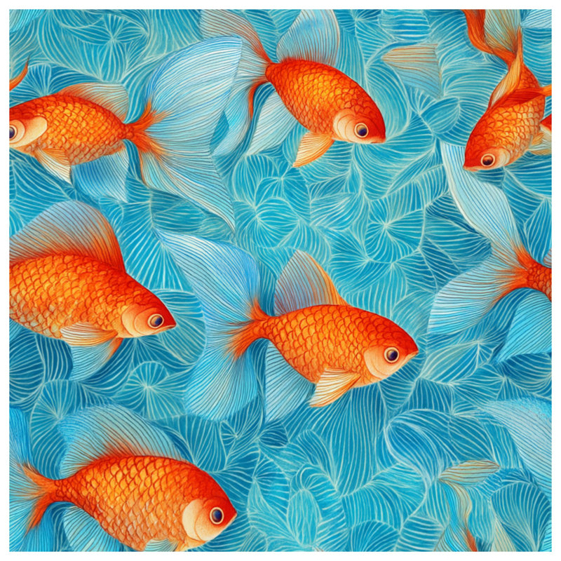 Housse de couette Goldfish Bedding, Grand lit