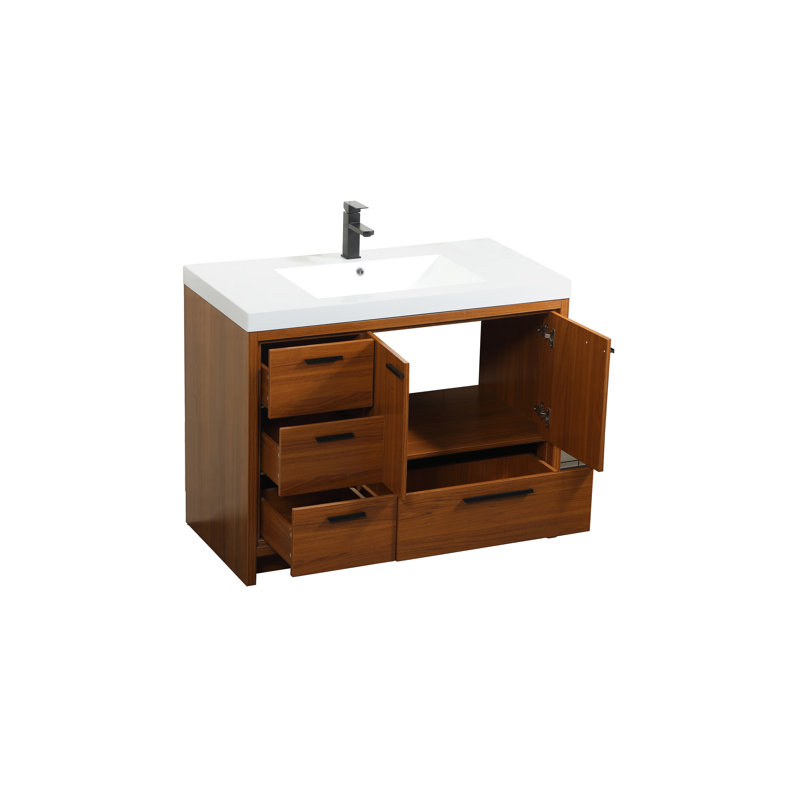 Ensemble de meuble-lavabo simple 42 po Southmead, Teck