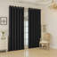 Aspire Homeware 100% Polyester Room Darkening Blackout Eyelet Curtains (Set Of 2)-1360968869-1360968893