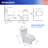 Rainlex RX-T24W One-piece Toilet