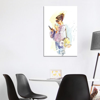 Chance Meeting by Marina Ignatova - Wrapped Canvas Gallery-Wrapped Canvas Giclée