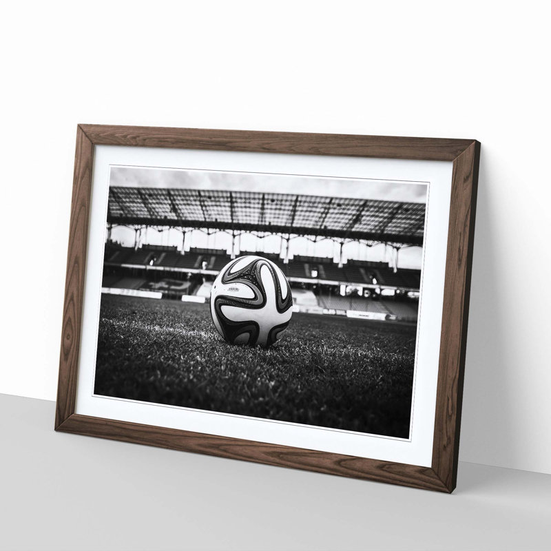Single Picture Frame Print, Walnut