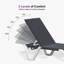 Ensemble de chaises longues d'extérieur 2 pièces en aluminium-114988801