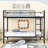 Twin Over Twin Metal Bunk Bed With Ladder-901798635