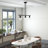 Deshaud 3 - Light Steel Dimmable Kitchen Island Square / Rectangle Chandelier-1306998320