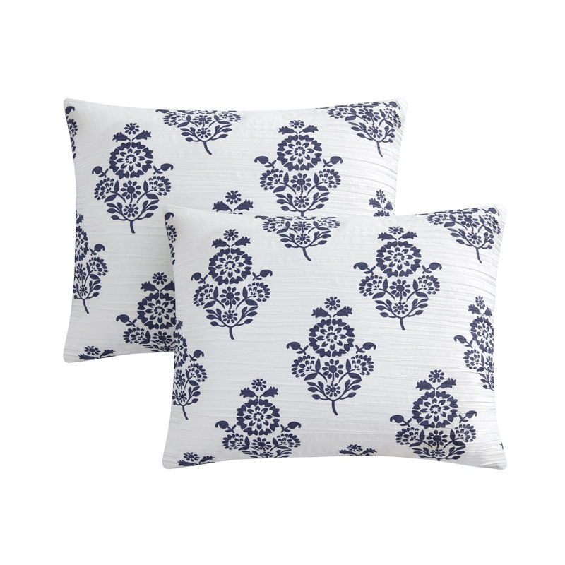 Minerva 3 Piece Reversible Comforter Set, King Comforter + 2 King Shams