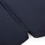Coussin de chaise confortable en polyester bleu marine pour l'extérieur