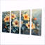 Stanislas - Hibiscus, ensemble d'art sur toile-107604607