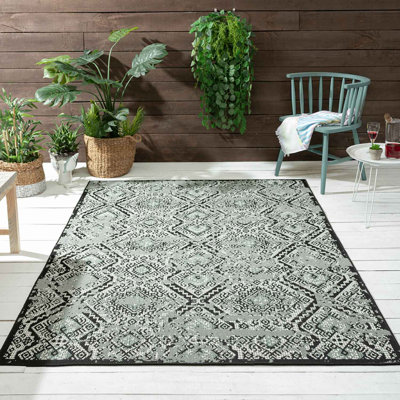 Kai Moroccan Flatweave Indoor / Outdoor Area Rug