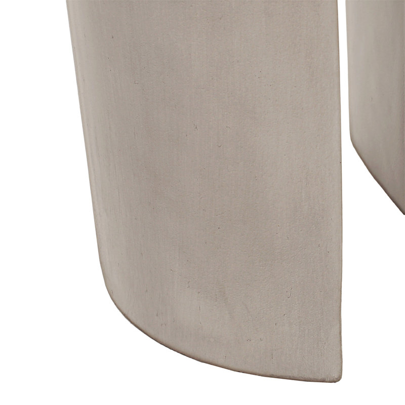 Table d'appoint d'extérieur, Gris