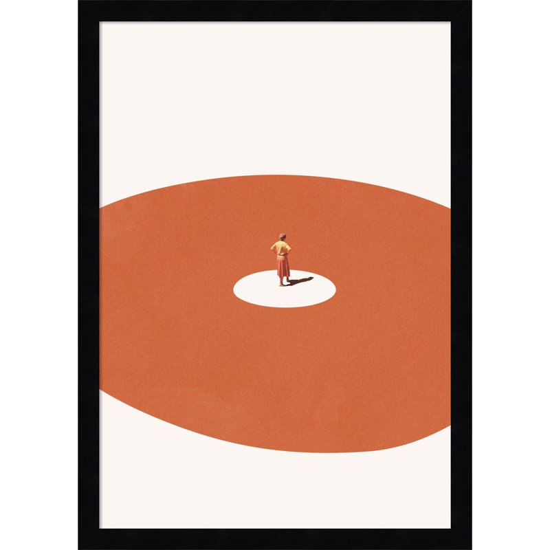 Confidence by Maarten Leon, Black, 15" W x 21" H