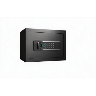 0.8 Cu.Ft. Security Safe with Fingerprint & Digital Keypad Lock, Valuables Storage Safe
