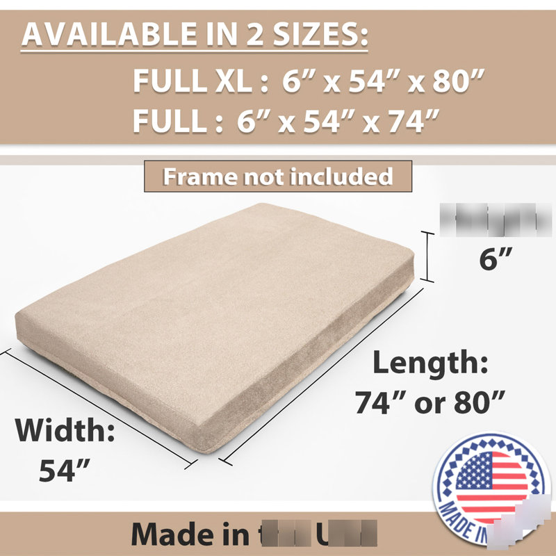 Matelas de futon en mousse à mémoire de forme, conception pliable, housse lavable, disponible en couleur vigne pour les chambres élégantes, appartement pleine grandeur amovible et confortable