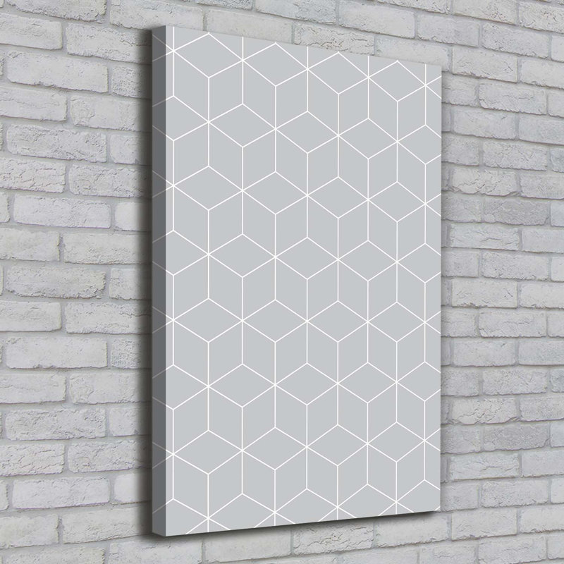 Geometric Background - Wrapped Canvas Print