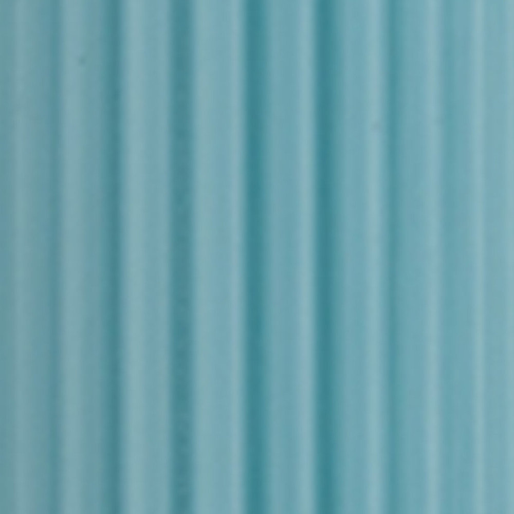 Grecian Collenette Unscented Taper Candle, 7" H x 1.25" W x 1.25" D, Sky