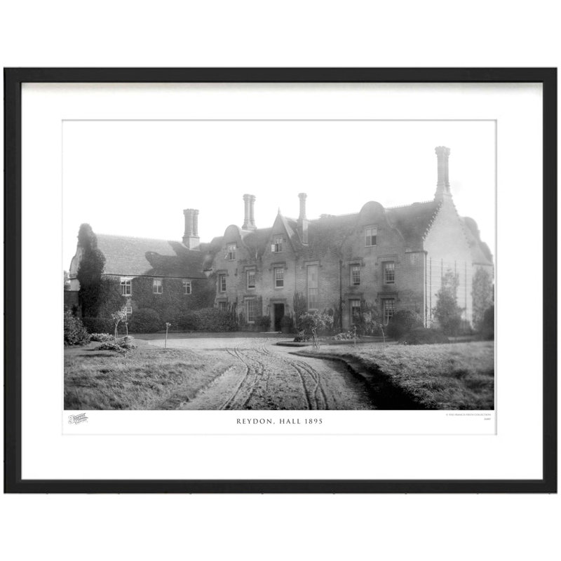 Reydon, Hall 1895 by Francis Frith - Single Picture Frame Print, 60cm H x 80cm W  x 2.3cm D
