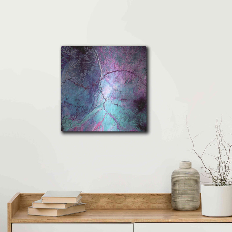 «Earth As Art Cloud Lightning» par la NASA Earth As Art, H 12 po x l 12 po