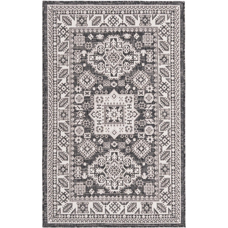 Tapis d'extérieur couleur de pierre Chand, Rectangle 3 pi 3 po x 5 pi 3 po