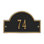 1-Line Wall Address Plaque
