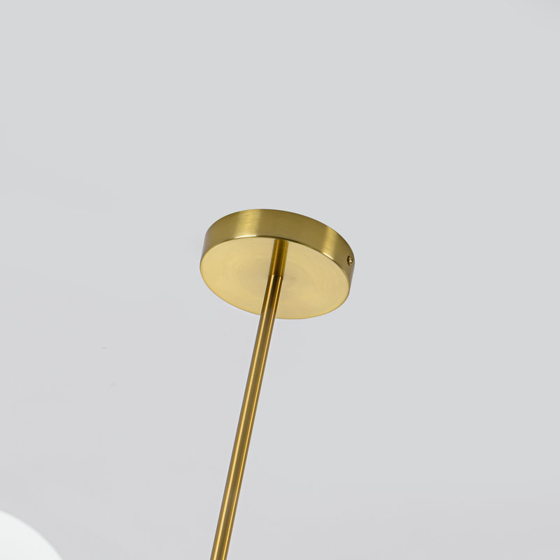 Sartain 4 - Light Gold Sputnik Pendant