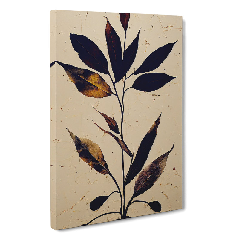 An Astonishing Leaves - Wrapped Canvas Print, 50cm H x 35cm W x 3cm D