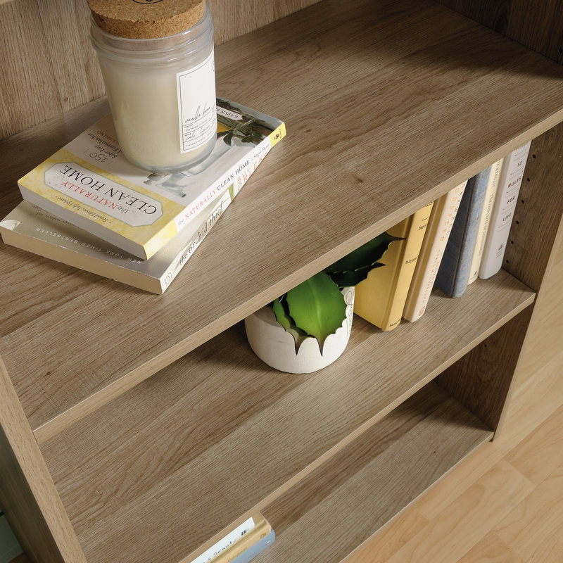 Bibliothèque standard Arisztid, Marron clair, (5 tablettes) H 71,18 po x l 24,5 po x P 11,5 po