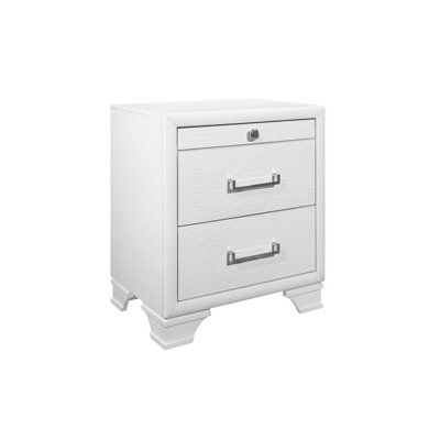 CIVIC WHITE NIGHTSTAND