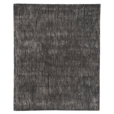 Ivy Charcoal One-of-a-Kind Hand Tufted Area Rug