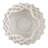 Ceramic Planter Lattice Design Fauna-Inspired Home And Garden Decor - 7" White