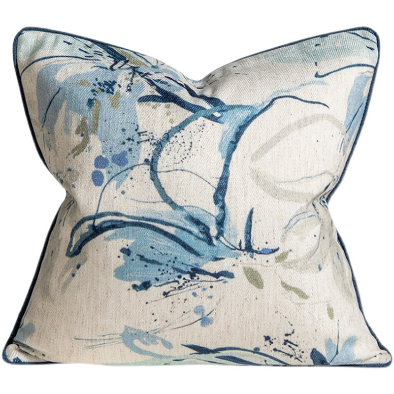 Coussin Chloe, Bleu