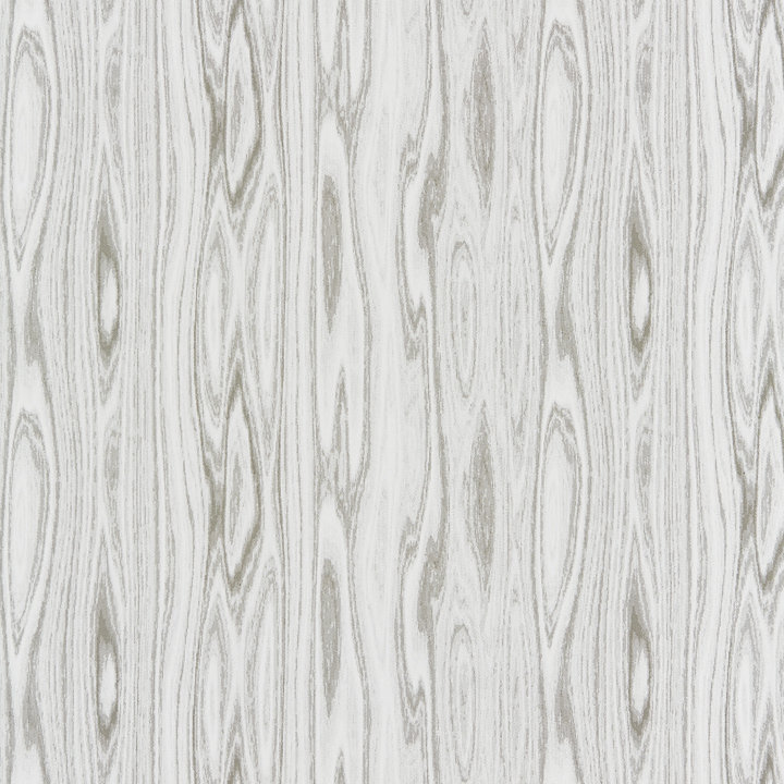 Merchante Faux Bois Weave Fabric, Ash