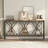 70.8" Console Table with 2 Tier and Storage