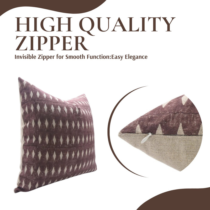 Linen Square Pillow Cover, Square, 18" x 18"