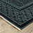Edner Global Center Medallion Blue/Teal Area Rug-835062428