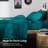 7PC Campus Ready Dorm Twin XL Bedding Bundle, Solid Comforter, Pillows And Sheet Set-114192869